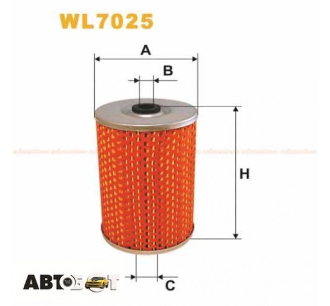 Масляный фильтр WIX WL7025, цена: 222 грн.