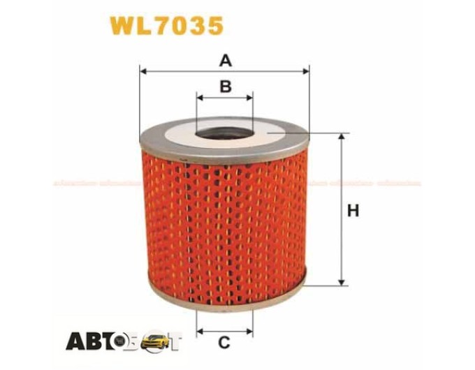 Масляный фильтр WIX WL7035, цена: 260 грн.