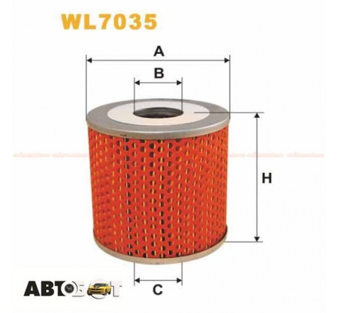 Фільтр оливи WIX WL7035, ціна: 218 грн.