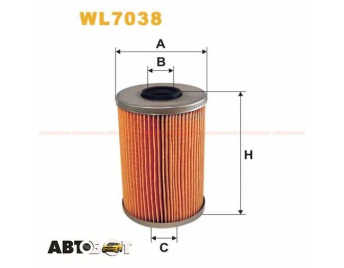 Масляный фильтр WIX WL7038, цена: 264 грн.