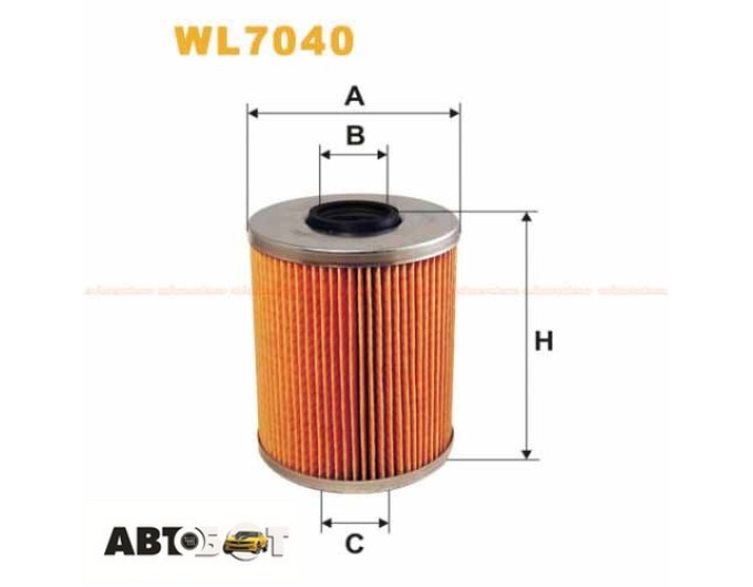 Масляный фильтр WIX WL7040, цена: 199 грн.