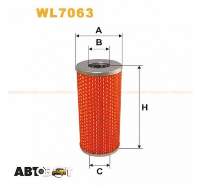 Фільтр оливи WIX WL7063, ціна: 207 грн.