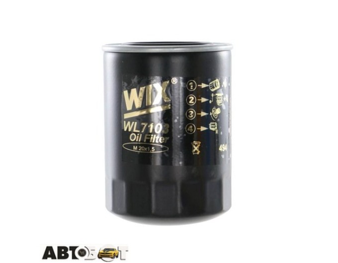 Масляный фильтр WIX WL7103, цена: 347 грн.