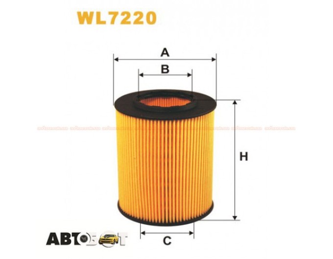 Фільтр оливи WIX WL7220, ціна: 177 грн.