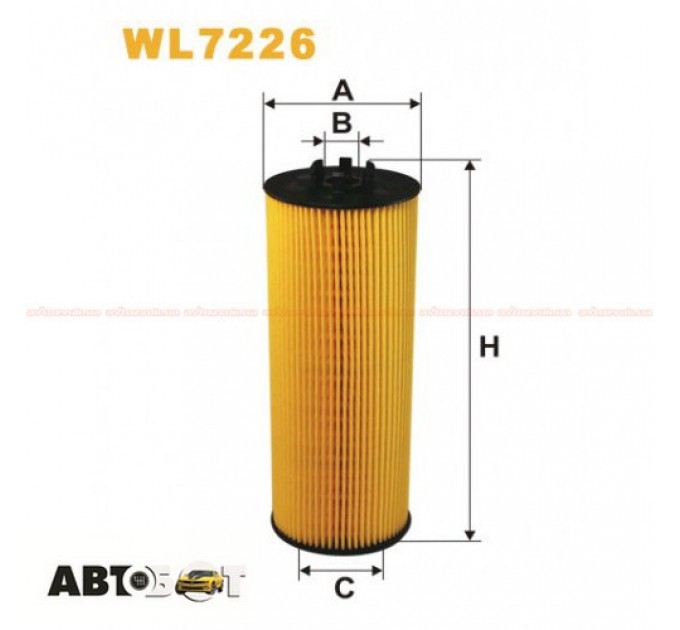 Фільтр оливи WIX WL7226, ціна: 388 грн.