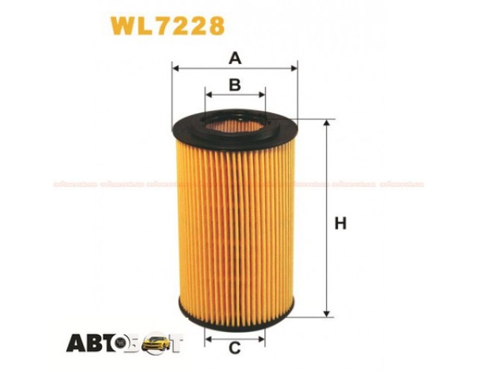 Масляный фильтр WIX WL7228, цена: 254 грн.