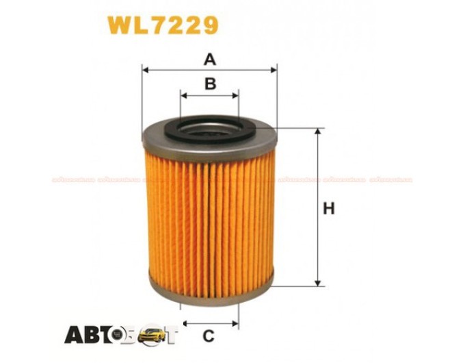 Масляный фильтр WIX WL7229, цена: 466 грн.