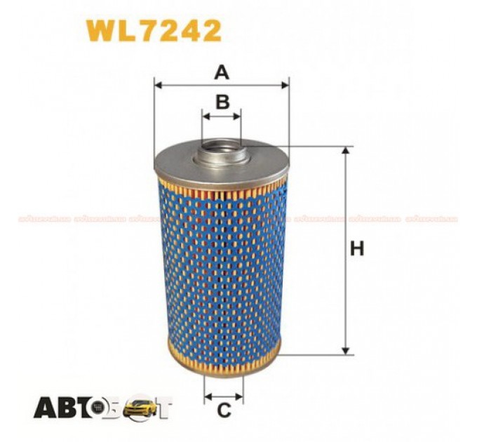 Масляный фильтр WIX WL7242, цена: 723 грн.