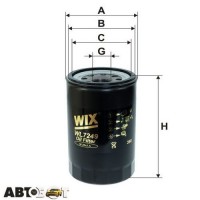 Фільтр оливи WIX WL7249