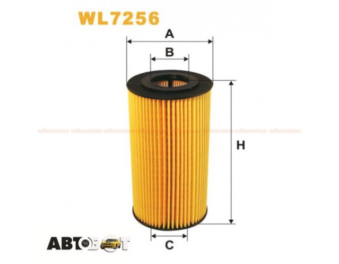 Масляный фильтр WIX WL7256, цена: 356 грн.