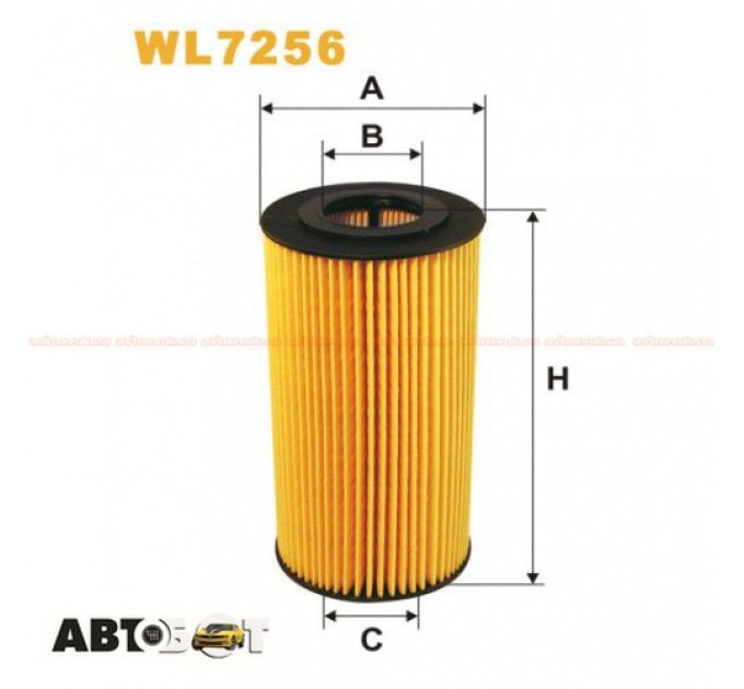 Масляный фильтр WIX WL7256, цена: 308 грн.