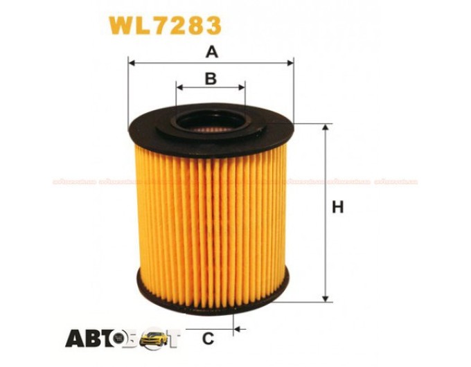 Масляный фильтр WIX WL7283, цена: 277 грн.