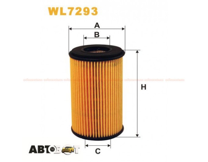 Фільтр оливи WIX WL7293, ціна: 290 грн.