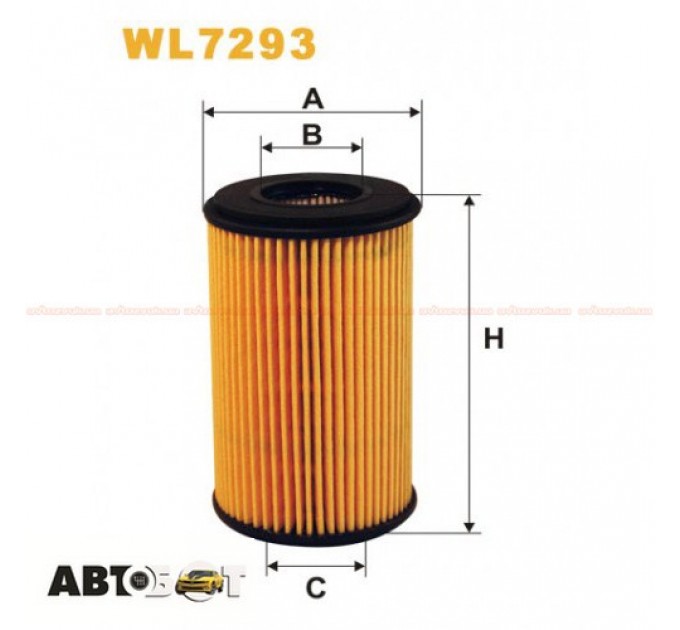 Фільтр оливи WIX WL7293, ціна: 228 грн.
