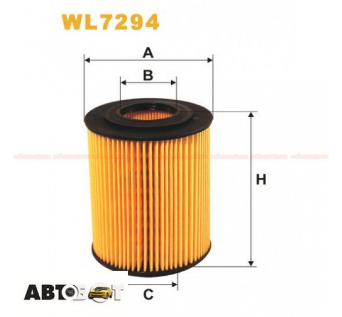 Масляный фильтр WIX WL7294, цена: 223 грн.