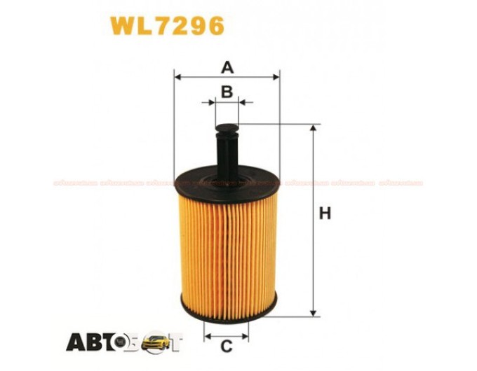 Фільтр оливи WIX WL7296, ціна: 252 грн.