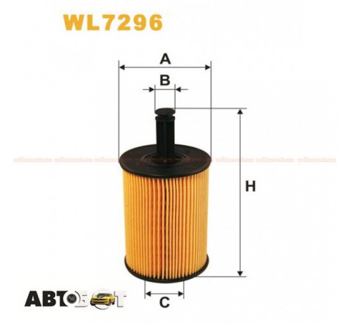 Фільтр оливи WIX WL7296, ціна: 204 грн.