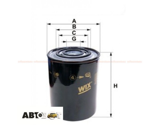 Фільтр оливи WIX WL7298, ціна: 985 грн.