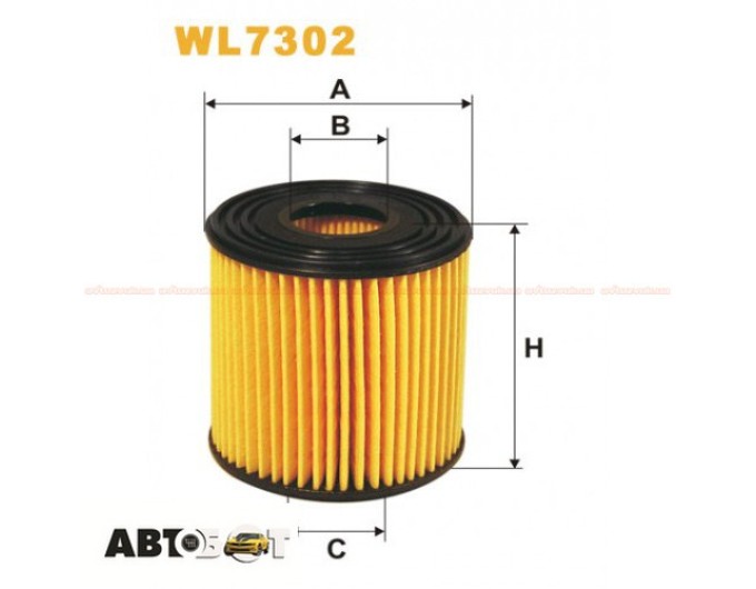 Масляный фильтр WIX WL7302, цена: 214 грн.