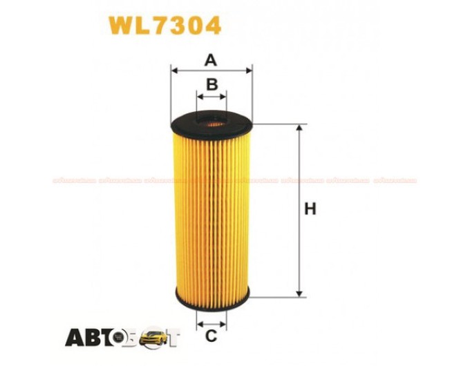 Фільтр оливи WIX WL7304, ціна: 242 грн.