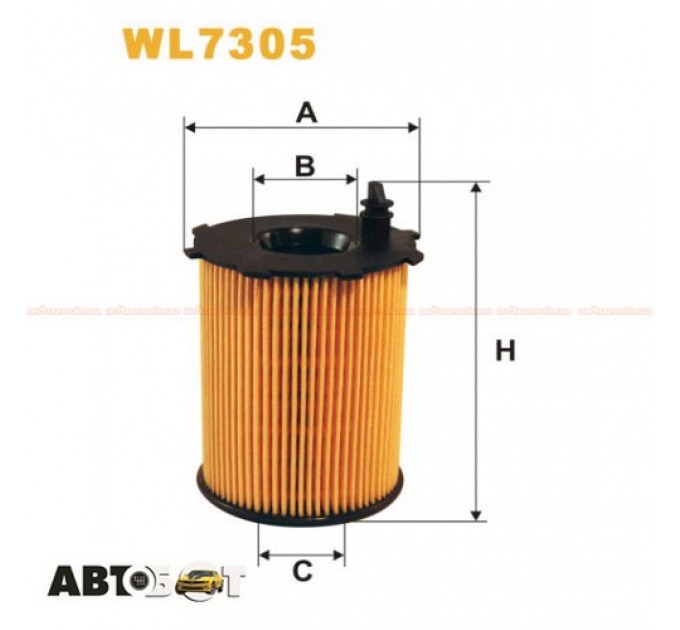 Фільтр оливи WIX WL7305, ціна: 283 грн.