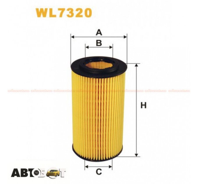 Масляный фильтр WIX WL7320, цена: 232 грн.