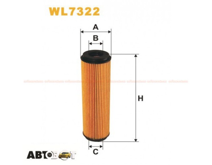 Масляный фильтр WIX WL7322, цена: 270 грн.