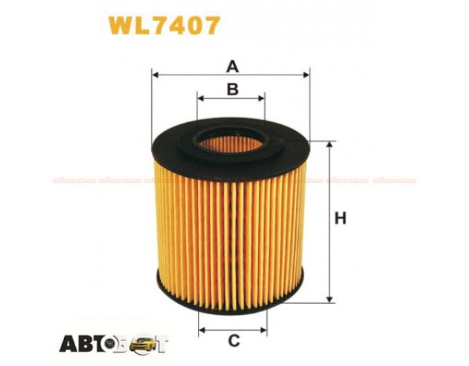 Фільтр оливи WIX WL7407, ціна: 346 грн.