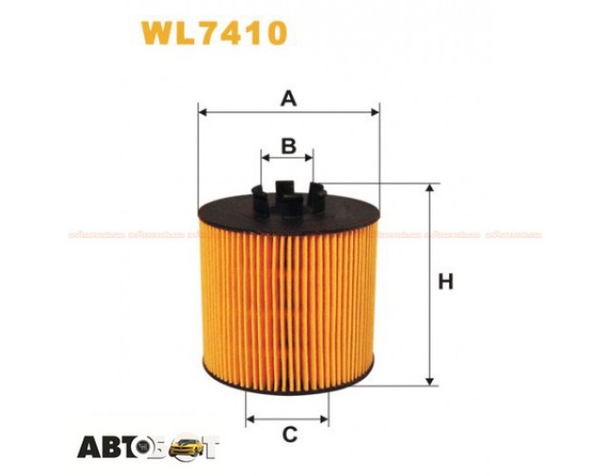 Масляный фильтр WIX WL7410, цена: 308 грн.
