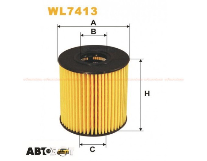 Масляный фильтр WIX WL7413, цена: 231 грн.
