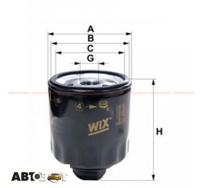 Масляный фильтр WIX WL7414, цена: 1 066 грн.