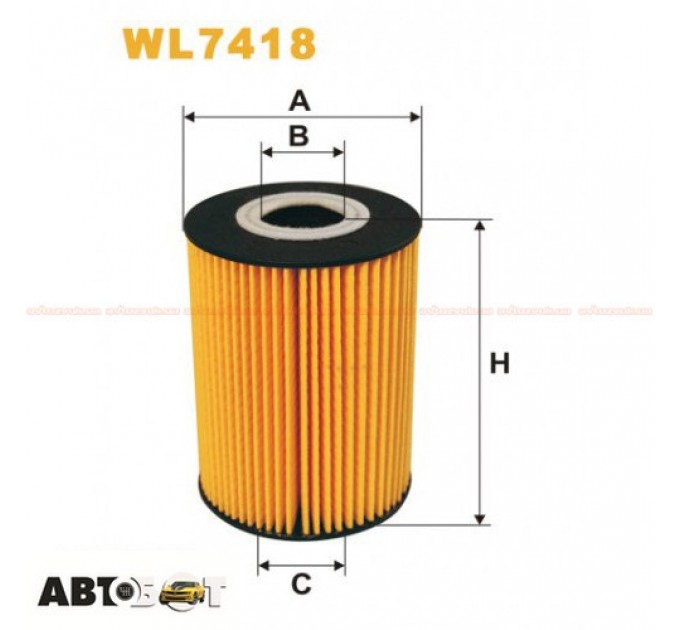 Масляный фильтр WIX WL7418, цена: 324 грн.