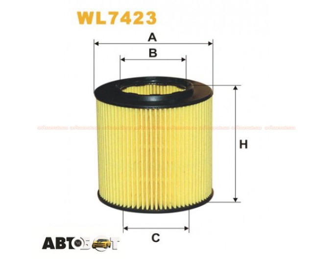 Фільтр оливи WIX WL7423, ціна: 285 грн.
