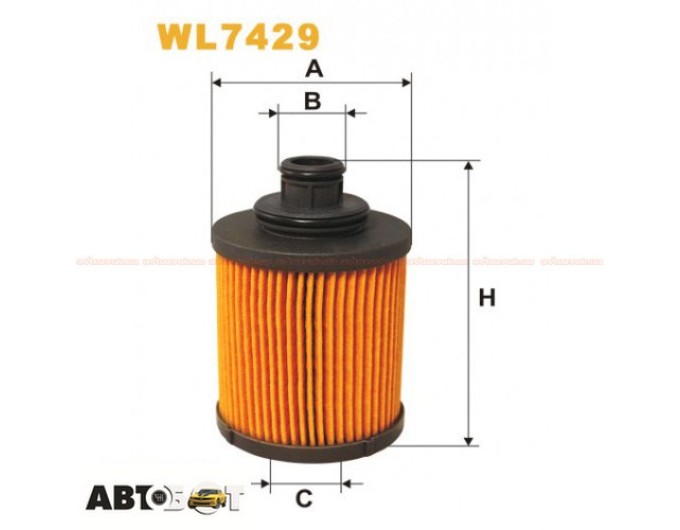 Масляный фильтр WIX WL7429, цена: 297 грн.
