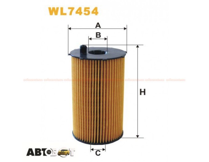 Масляный фильтр WIX WL7454, цена: 735 грн.