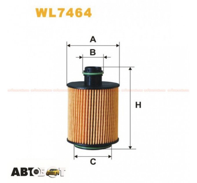 Масляный фильтр WIX WL7464, цена: 258 грн.