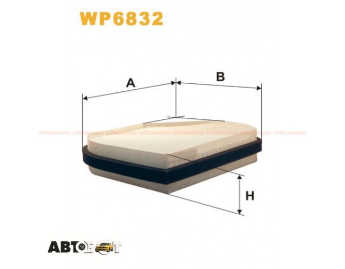 Салонный фильтр WIX WP6832, цена: 649 грн.