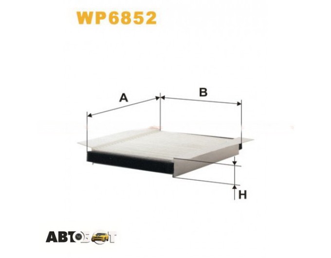 Салонный фильтр WIX WP6852, цена: 424 грн.