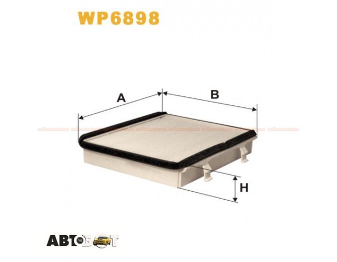 Салонний фільтр WIX WP6898, ціна: 1 032 грн.