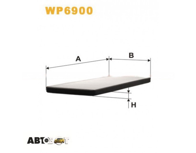 Салонний фільтр WIX WP6900, ціна: 435 грн.