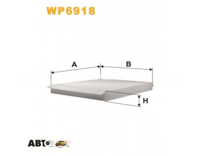 Салонный фильтр WIX WP6918, цена: 331 грн.