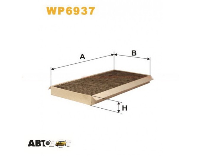 Салонный фильтр WIX WP6937, цена: 516 грн.