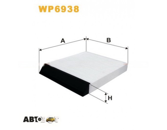 Салонный фильтр WIX WP6938, цена: 312 грн.