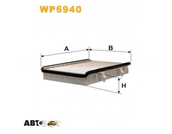 Салонный фильтр WIX WP6940, цена: 520 грн.