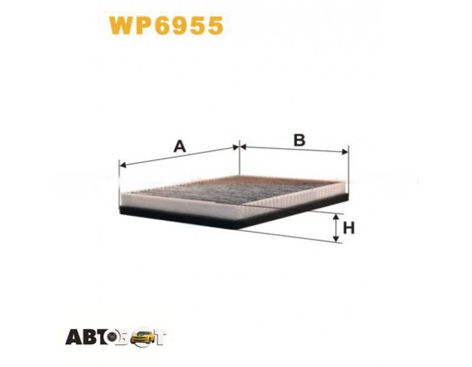 Салонный фильтр WIX WP6955, цена: 999 грн.