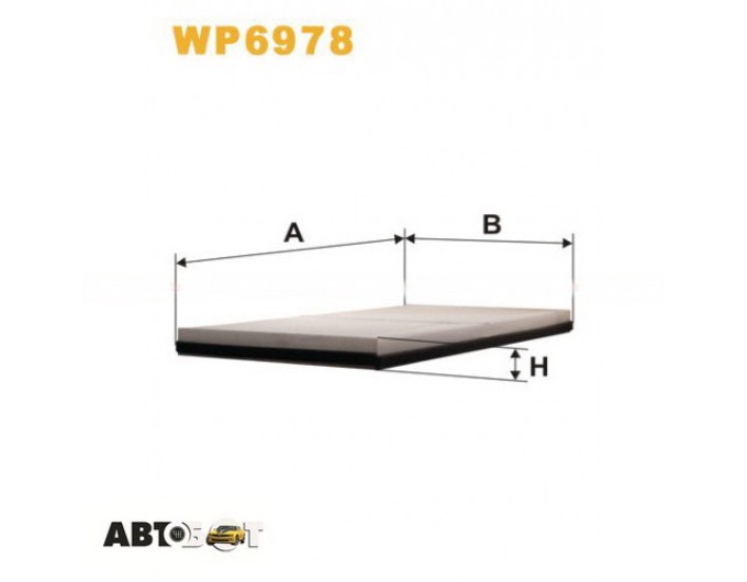 Салонний фільтр WIX WP6978, ціна: 559 грн.