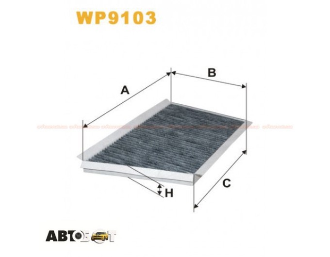 Салонний фільтр WIX WP9103, ціна: 643 грн.