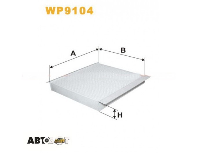 Салонный фильтр WIX WP9104, цена: 248 грн.