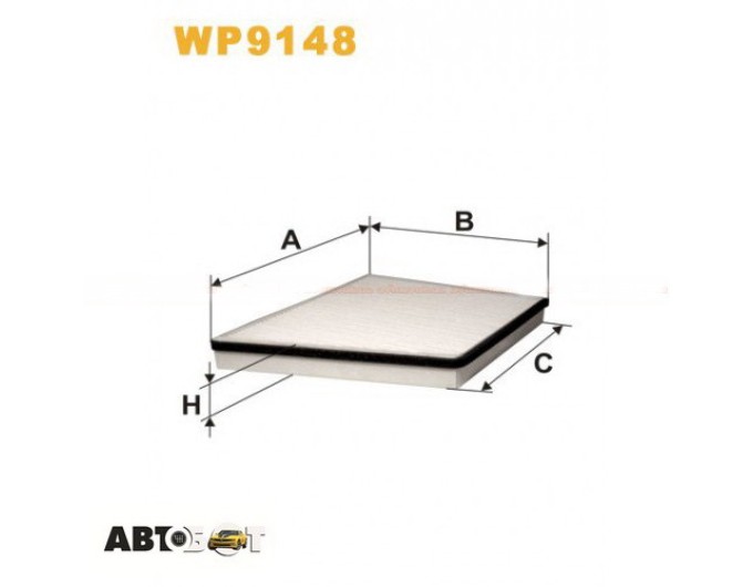 Салонный фильтр WIX WP9148, цена: 583 грн.