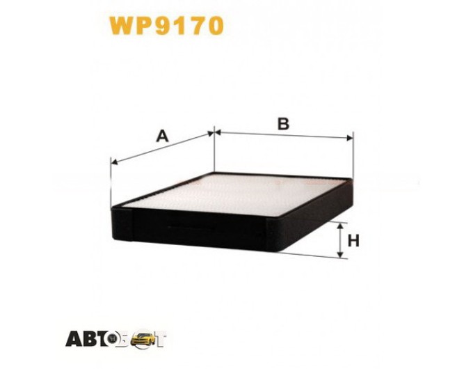 Салонный фильтр WIX WP9170, цена: 486 грн.